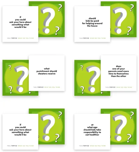 Miniatura 4 de TABLETOPICS To Go - What Do You Think, juego