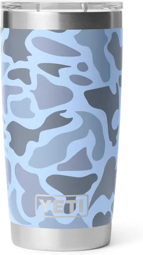 Miniatura 17 de YETI Rambler - Vaso de acero inoxidable con aislamiento al vacío de 20 onzas con tapa MagSlider Todo acero inoxidable