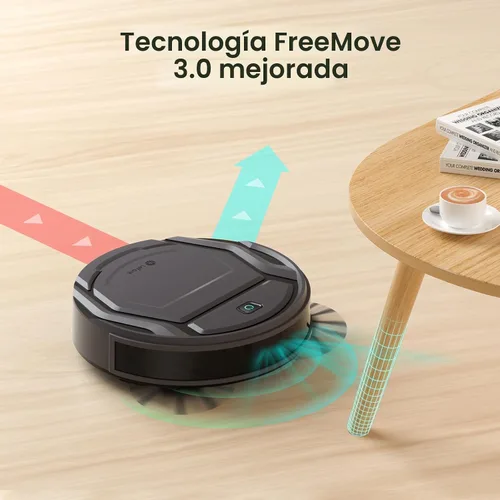 Miniatura 5 de Lefant Aspiradora robot M210 Pro, succión de 4000 Pa, 200 minutos de tiempo de funcionamiento, silenciosa, ultrafina, aspiradora robótica de carga