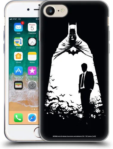 Miniatura 127 de Head Case Designs Officially Licensed Batman DC Comics Alter Ego Bats Duality Gel Case [Military Grade Protection] Compatible with Apple iPhone 7