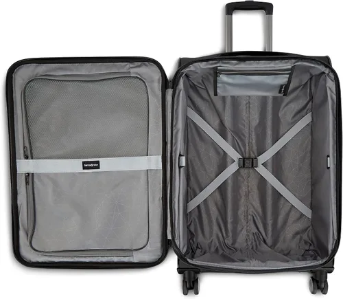 Miniatura 22 de Samsonite - Equipaje ligero y suave de la colección Ascella 3.0, con ruedas giratorias, Negro