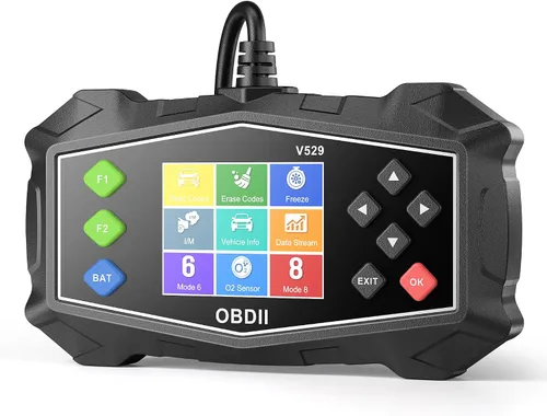 Herramienta de diagnóstico del escáner OBD2, lector de código para comprobar la luz del motor con prueba de batería, sistema EVAP (modo 8), sensor