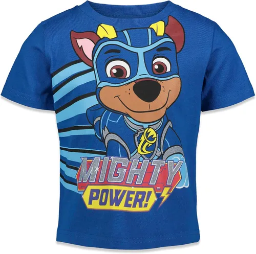Miniatura 2 de Paw Patrol Chase Marshall Rubble - Paquete de 3 camisetas para niños pequeños a grandes