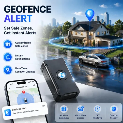 Miniatura 2 de Rastreador GPS 4G para vehículos, hasta 3 meses de duración de la batería, 6000 mAh, seguimiento en tiempo real 10S, geo-cerca, dispositivo