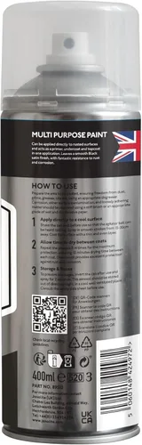 Miniatura 5 de JENOLITE Directorust - Pintura en aerosol satinada NEGRO 13.52 fl oz Pintura en aerosol semibrillante Superficies de madera, metal, Marrón