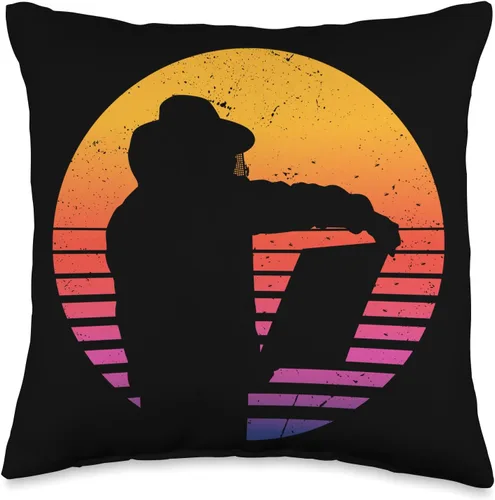 Miniatura 4 de Beekeepers Naturals Bee Pollen Honey Making Bee Lover Accessories Sunset Beekeeper Throw Pillow, 18x18, Multicolor