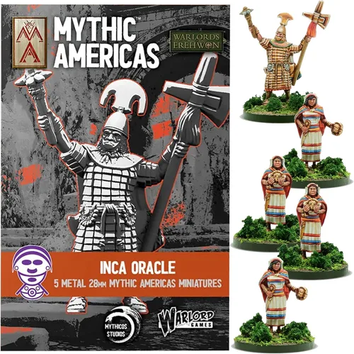 Miniatura 14 de Wargames Delivered Mythic Americas - Templo precolombino. Figuras de acción de fantasía de 1.102 in en miniatura para juegos de guerra, miniaturas