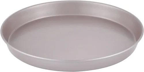 Miniatura 6 de CHEFMADE Bandeja para pizza, 7 pulgadas antiadherente para panqueques para hornear al horno (oro champán)