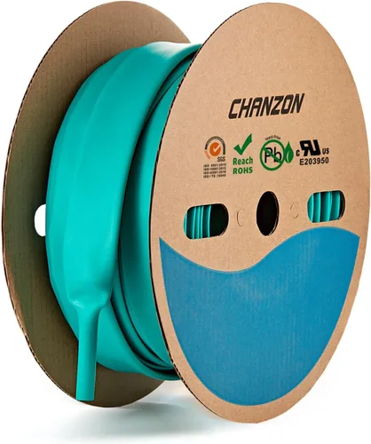 Miniatura 66 de Chanzon - Tubo termorretráctil de relación 3:1, 1-1/4" (30mm), grado marino, con revestimiento adhesivo impermeable, rollo de 4 pies