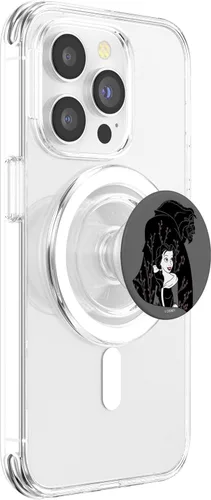 Miniatura 3 de Disney Beauty And The Beast Belle And Beast - Retrato floral PopSockets MagSafe PopGrip para iPhone