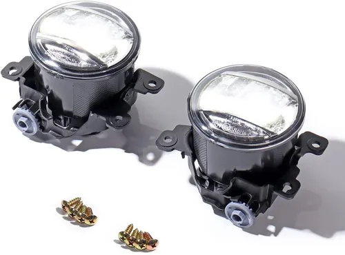 Luces antiniebla LED de 3000 lm con lente transparente izquierda y derecha compatibles con Acura TLX Honda Accord Civic CRZ Fit HRV Odyssey Passport