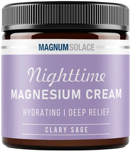 Miniatura 5 de Crema de Magnesio – Loción de Magnesio Nocturna – Aplicar en Piernas, Glúteos, Brazos o Pecho – Cloruro de Magnesio Tópico – Fabricado en EE. UU.