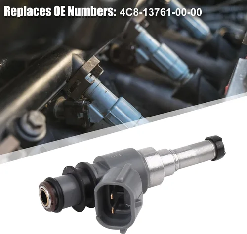 Miniatura 2 de X AUTOHAUX Inyector de combustible 4C8-13761-00-00 para la toma de Yamaha 22015 FJ09 FJ09FGY FJ09FR FZ09 FZ09FCGY