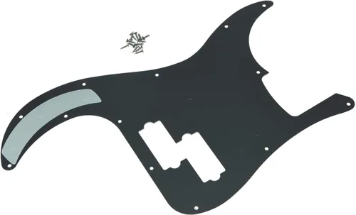 Miniatura 2 de KAISH Golpeador de 13 agujeros estilo P Bass, placa de rasguño PB para bajo Precision P Bass de USA/México con perla de abulón