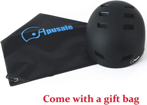 Miniatura 4 de Casco para bicicleta y patineta, ajustable y multideporte para patines y scooter, 3 tallas para adultos, jóvenes, niños y bebés Negro