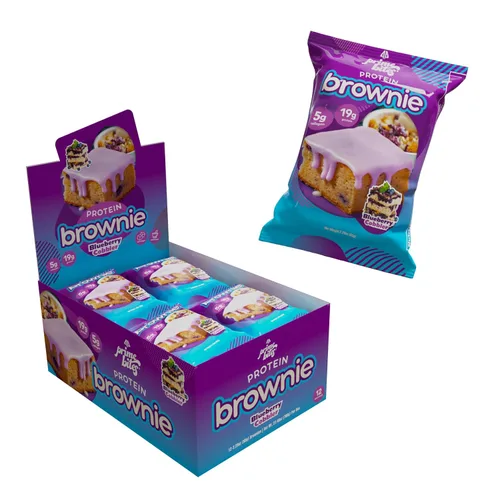 Miniatura 14 de Prime Bites Brownie Proteico de Alpha Prime Supplements Alto en Proteína, Golosina Baja en Azúcar Fortificada con Colágeno Delicioso Bocadillo