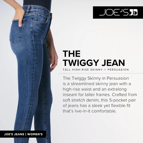 Miniatura 3 de Joes Jeans Womens Twiggy Extra Long Skinny Jeans