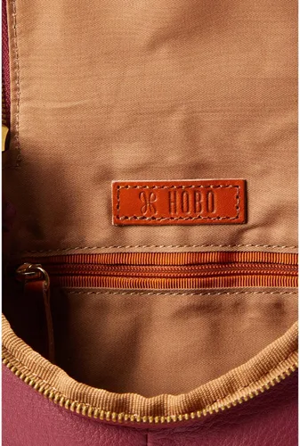 Miniatura 3 de HOBO Elegante bolsa de helecho para mujer construcción de cuero con cierre de cremallera superior interior forrado impreso y bolsa cruzada ajustable