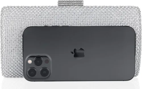 Miniatura 3 de Venoline Bolsos de noche de cristal para mujer con diamantes de imitación para mujer