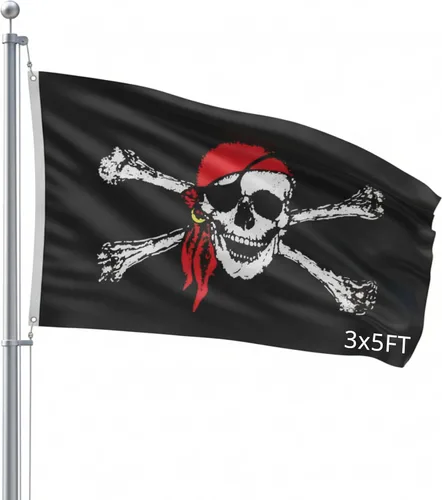 Miniatura 63 de Bandera para exteriores de SSK de poliéster resistente al clima por ambos lados. Tamaño grande: 3 pies por 5 pies, México
