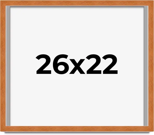 Miniatura 188 de Marco de 3 x 3 pulgadas, marco de madera maciza de nuez miel tradicional marrón Ancho de moldeo de 0.875 pulgadas Profundidad de conejo de 0.875