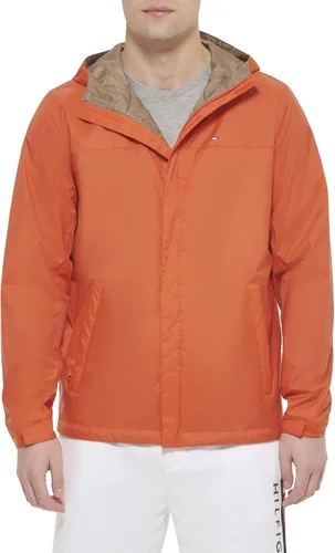 Miniatura 7 de Tommy Hilfiger Chaqueta impermeable con capucha, transpirable, ligera, para hombre