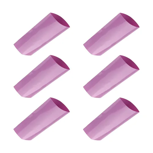 Miniatura 31 de Aicosineg 20 tubos termorretráctiles de batería de 2.83 pulgadas de longitud, 1.18 pulgadas de ancho de aplanamiento, aislamiento térmico de PVC