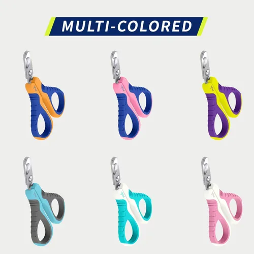Miniatura 8 de WePet Cortaúñas para mascotas U07.1, recortadora profesional de garras, tijeras dobladas especiales para gatos, gatitos, perros, cachorros, animales