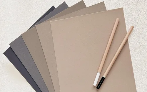 Miniatura 5 de MAIMOUFIN Paquete de 5 hojas de papel lijado pastel, papel de dibujo para artistas, tamaño pequeño, papel de lija de arte de colores mixtos