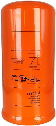 Miniatura 2 de XYZIL Filtro de aceite hidráulico 89842392 P174552 AT314164 compatible con John Deere 240 250 280 317 320 325 328 332 CT322 CT332 New Holland LX465
