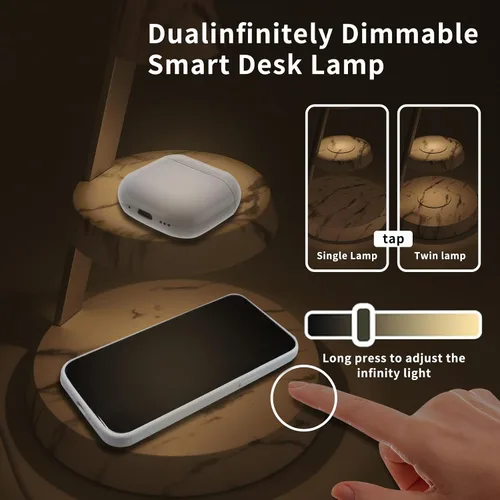 Miniatura 4 de Cargador inalámbrico magnético 3 en 1 torre vertical de doble capa luz nocturna de alta potencia conveniente compatible con teléfonos