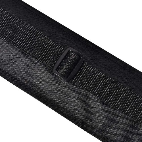 Miniatura 5 de Estuche de transporte para taco de billar negro, 32 pulgadas de largo, bolsa de almacenamiento para taco de billar
