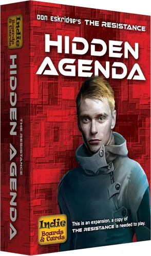 Resistencia: Agenda Oculta - de Indie Boards and Cards - Juego de cartas de estrategia | Edades 13+ | 5-10 Jugadores