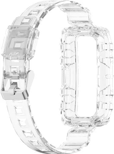 Miniatura 3 de SOOYEEH Correa para HUAWEI Band 6Honor Band 6, TPU Translucent Rubber Replacement StrapBand
