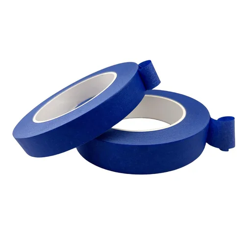 Miniatura 2 de Cinta de Enmascarar Azul, 1 Pulgada x 55 Yardas, 2 Rollos, Cinta de Pintores para Pintura, Hogar, Oficina, Papelería Escolar, Artes, Manualidades