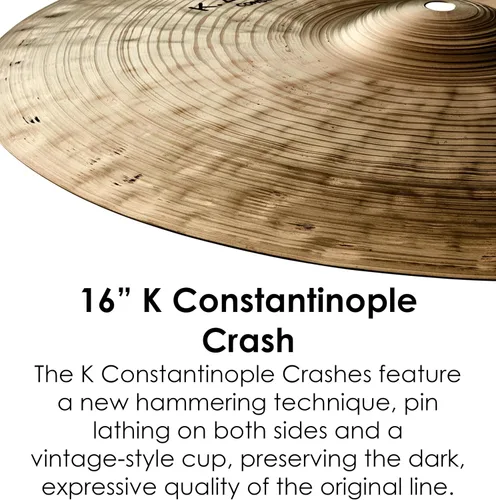 Miniatura 3 de Zildjian Choque de Constantinopla de 16" K
