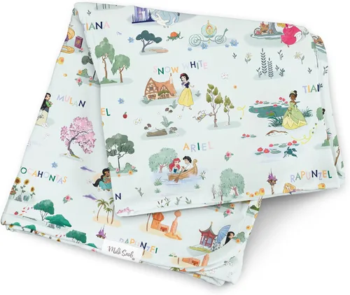 Miniatura 12 de Milk Snob Disney A Wish Come True Manta de Arrullo para Bebé Niño/Niña, Suave de Recepción, Seguridad y Juego, Ropa de Cama para Bebé Recién Nacido