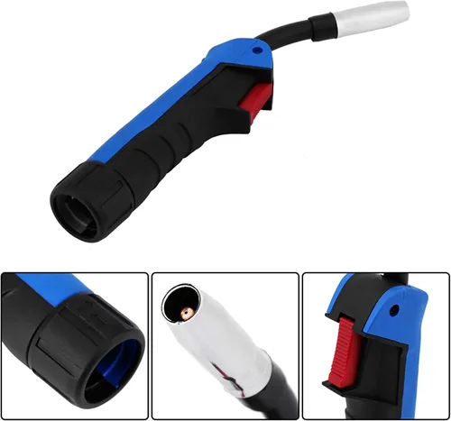 Miniatura 4 de El arma de la antorcha de soldadura 15AK MIG/MAG parte el reemplazo de la cabeza del arma cabido para la máquina de soldadura 150A_250A