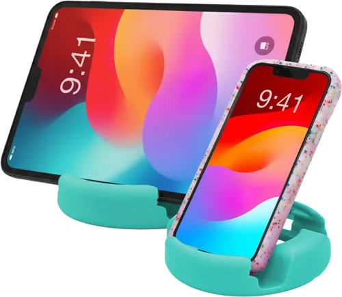 Miniatura 16 de GoDonut Plus+ - Soporte para teléfono inteligente y tableta, compatible con fundas Lager con acceso al puerto de carga, para uso en el trabajo