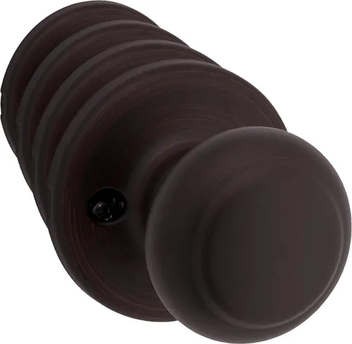 Miniatura 21 de Kwikset Cove - Pomo de puerta de privacidad interior con cerradura, manija de puerta para baño y dormitorio, pomo de puerta negro mate con cerradura