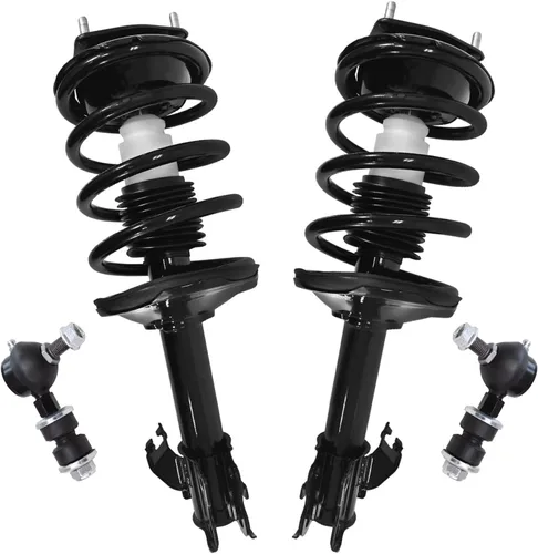 Miniatura 62 de Detroit Axle - 4 barras estabilizadoras de puntales delanteros para Kia Forte Koup 10-13 12-13 Forte5, puntales y barras estabilizadoras de resorte
