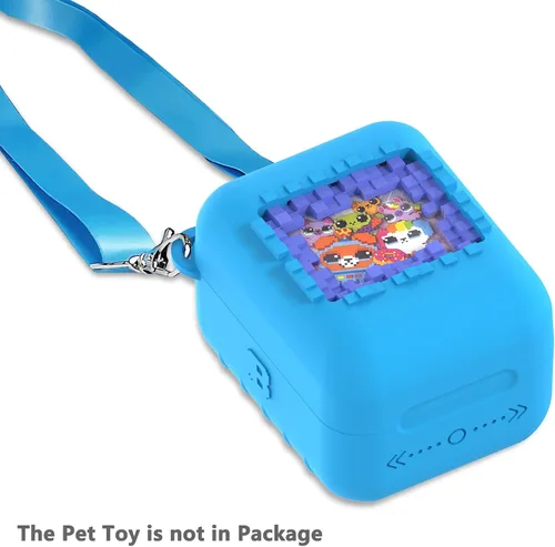Miniatura 5 de Bitzee - Funda de silicona para Bitzee Original Interactive Toy Digital Pet con 15 animales, cubierta protectora para Bitzee Original Virtual Azul
