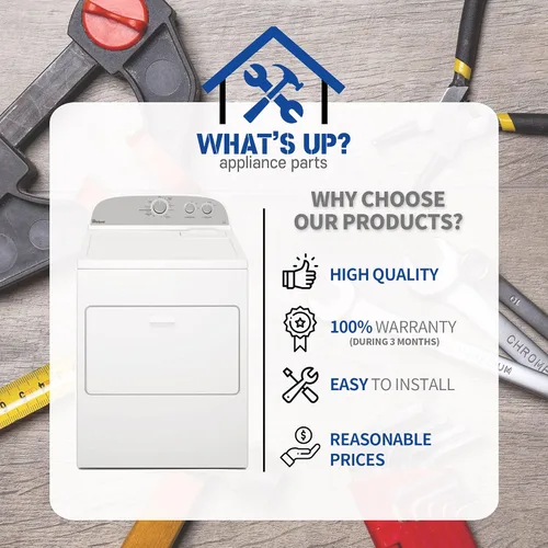 Miniatura 7 de What's Up? W10185972 - Temporizador de secadora de repuesto para secadores Whirlpool compatible 1481701 AH2348527 EA2348527 PS2348527 W10185972