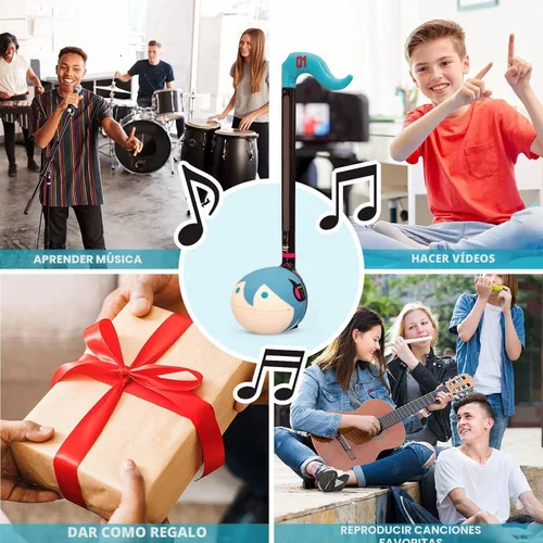 Miniatura 5 de Otamatone Classic Hatsune Miku Vocaloid [licencia oficial] Instrumento musical electrónico de personaje japonés Sintetizador portátil de Japón Maywa