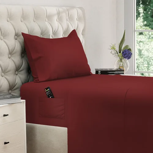Miniatura 53 de DREAMCARE Juego de sábanas California King, 6 piezas, sábanas refrescantes para cama, sábanas Cal King de hasta 21 pulgadas de profundidad, 02