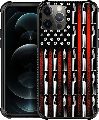 Miniatura 65 de Funda compatible con iPhone X/XS, diseño de bandera estadounidense de béisbol, TPU suave, a prueba de golpes, de vidrio templado, para iPhone X/XS