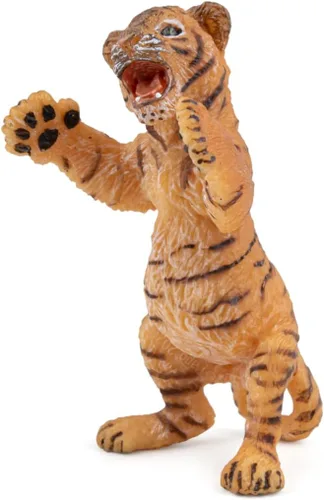 Miniatura 2 de Papo - Figura realista de tigre bebé de pie - A partir de 3 años - Colección Wild Life - Juego educativo de felinos jóvenes - Juguete de idea