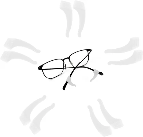 Miniatura 8 de 5 pares de pinzas para los ojos, adecuados para niños, adultos, deportes, gafas, clips para gafas, ganchos de clip para la oreja