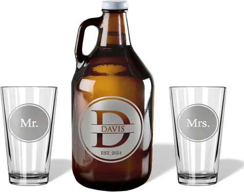 Miniatura 7 de Alterd Industries - Regalo de boda para parejas, vasos de tostado, juego de tostado, accesorios de boda, juego de regalo de despedida de soltera