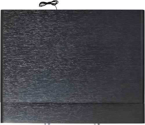 Miniatura 11 de Crosley CR7016A-BK Rhapsody - Tocadiscos de vinilo 7 en 1 con Bluetooth, 3 velocidades, reproductor de CD, radio AM/FM, color negro